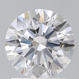1.59 Carat - D - VVS2 - Cut - ROUND