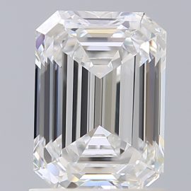 1.57 Carat - E - VVS2 - Cut - EMERALD
