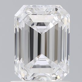1.52 Carat - D - VVS2 - Cut - EMERALD