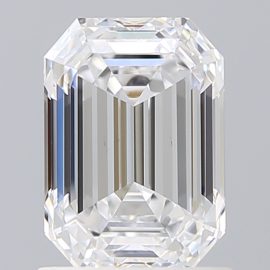 1.64 Carat - D - VS1 - Cut - EMERALD
