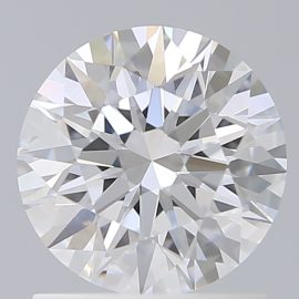 1.26 Carat - D - VVS2 - Cut - ROUND