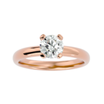 Timeless Lab-Grown Diamond Solitaire Engagement Ring