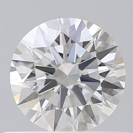 0.58 Carat - D - VVS2 - Cut - ROUND