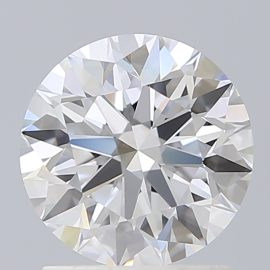 1.52 Carat - D - VVS2 - Cut - ROUND