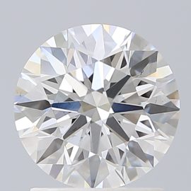 1.55 Carat - E - VS2 - Cut - ROUND