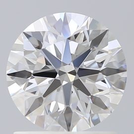 1.31 Carat - E - VVS2 - Cut - ROUND