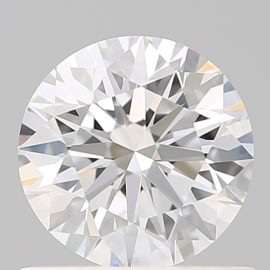 0.77 Carat - D - VVS2 - Cut - ROUND