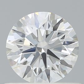 0.67 Carat - D - VVS2 - Cut - ROUND
