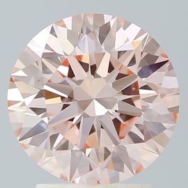 2.67 Carat - FANCY INTENSE - PINK - VS1 - Cut - ROUND