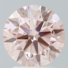 2.49 Carat - FANCY INTENSE - PINK - VS1 - Cut - ROUND
