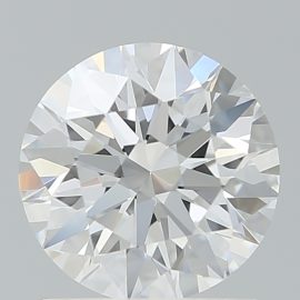 1.23 Carat - D - VVS2 - Cut - ROUND