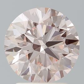 2.57 Carat - FANCY - PINK - VS1 - Cut - ROUND