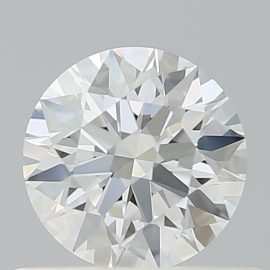 0.56 Carat - D - VVS2 - Cut - ROUND