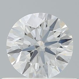 0.55 Carat - D - VVS2 - Cut - ROUND