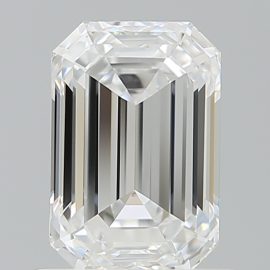 1.02 Carat - D - VVS2 - Cut - EMERALD