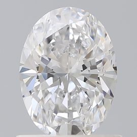 0.92 Carat - D - SI1 - Cut - OVAL
