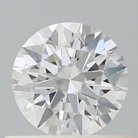 0.54 Carat - D - VVS2 - Cut - ROUND