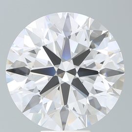 11.08 Carat - E - VVS2 - Cut - ROUND