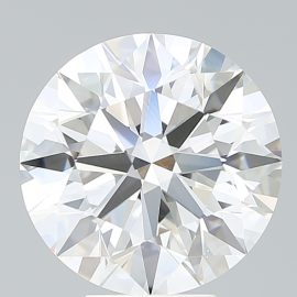6.52 Carat - F - VS1 - Cut - ROUND