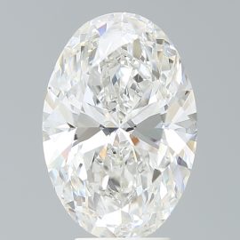 5.23 Carat - F - VVS2 - Cut - OVAL