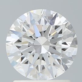 1.56 Carat - D - VVS2 - Cut - ROUND