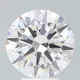 4.27 Carat - F - VVS2 - Cut - ROUND