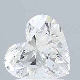 1.57 Carat - D - VVS2 - Cut - HEART