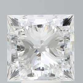 6.54 Carat - E - VS1 - Cut - PRINCESS
