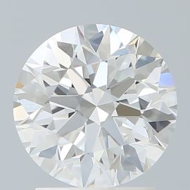 2.06 Carat - E - VVS2 - Cut - ROUND