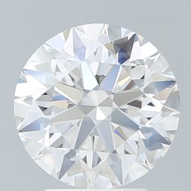 3.42 Carat - E - VVS2 - Cut - ROUND