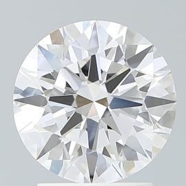 2.18 Carat - E - VVS2 - Cut - ROUND