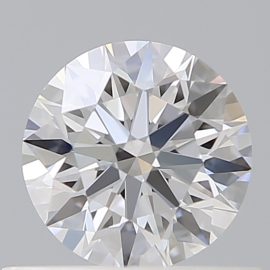 0.57 Carat - D - VVS2 - Cut - ROUND