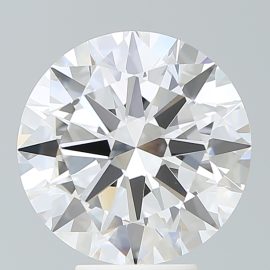 5.75 Carat - F - VVS2 - Cut - ROUND