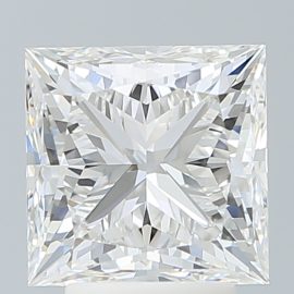 4.12 Carat - E - VVS2 - Cut - PRINCESS
