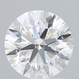 2.07 Carat - E - VVS2 - Cut - ROUND