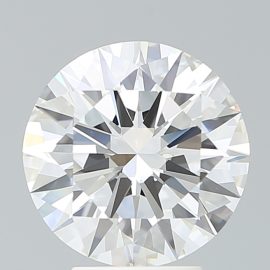 4.06 Carat - F - VVS2 - Cut - ROUND