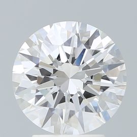 3.08 Carat - E - VVS2 - Cut - ROUND