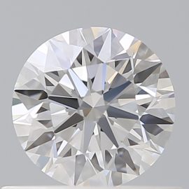 0.59 Carat - D - VVS2 - Cut - ROUND