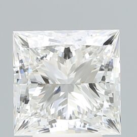 4.52 Carat - F - VVS2 - Cut - PRINCESS