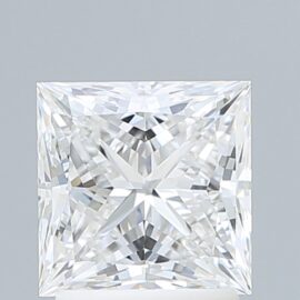 2.08 Carat - E - VVS2 - Cut - PRINCESS