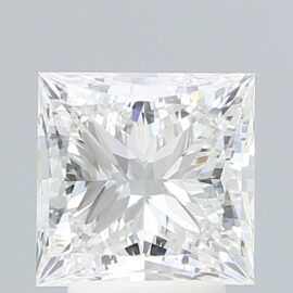 3.46 Carat - F - VS1 - Cut - PRINCESS