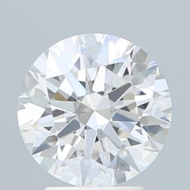 3.09 Carat - F - VVS2 - Cut - ROUND