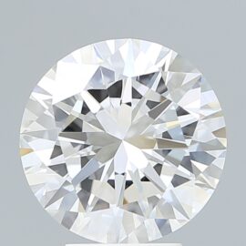 4.24 Carat - F - VVS2 - Cut - ROUND