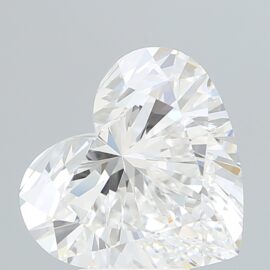 5.46 Carat - E - VS1 - Cut - HEART