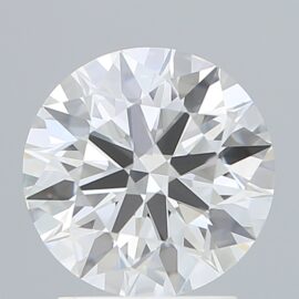 2.07 Carat - F - VVS2 - Cut - ROUND