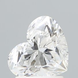 1.69 Carat - D - VVS2 - Cut - HEART