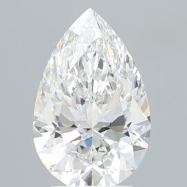 3.06 Carat - E - VVS2 - Cut - PEAR