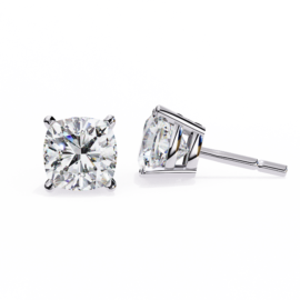 18KT Female Solitaire 1.8 Earring