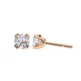 18KT Female Solitaire 2 Earring