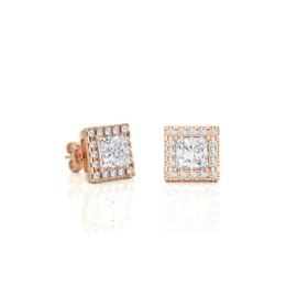 18KT Female Halo 3.21 Earring